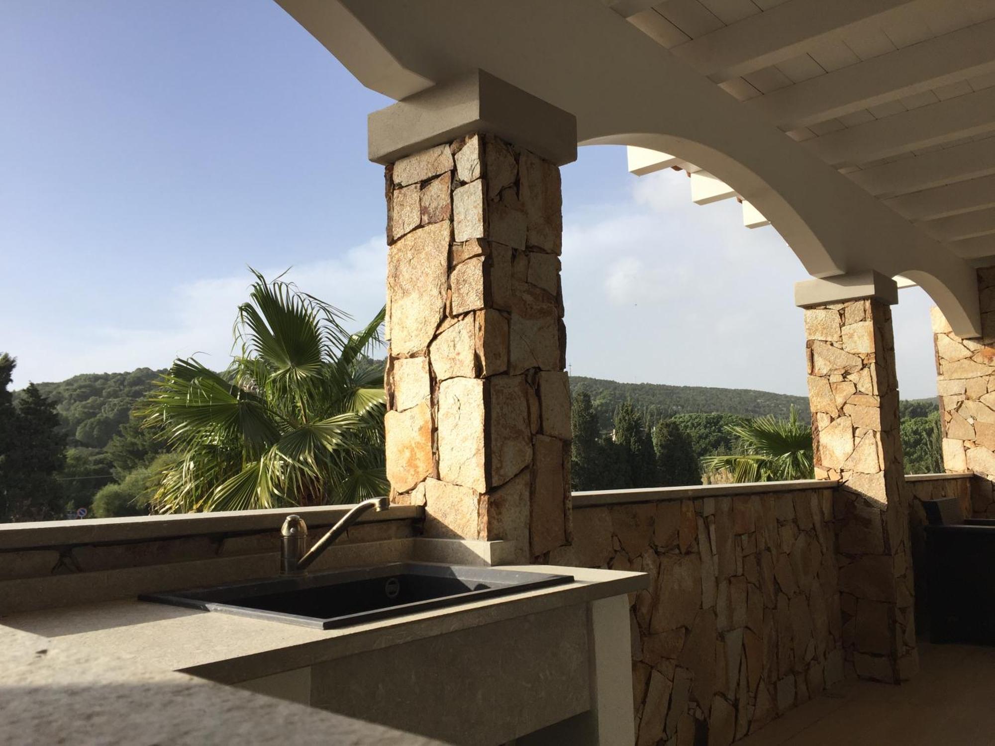 Residence Elegance Ville Ed Appartamenti A Porto Pino Buitenkant foto