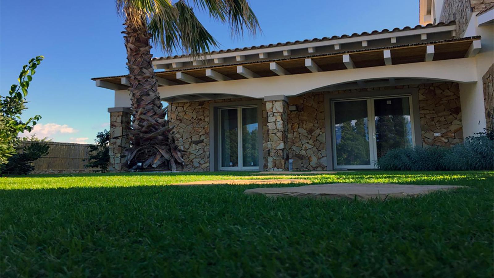 Residence Elegance Ville Ed Appartamenti A Porto Pino Buitenkant foto